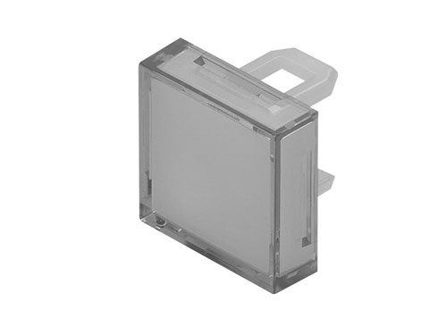 EAO Swisstac - Lentille Carrée 15,2 x 15,2 mm - Rouge - 200-3120-00