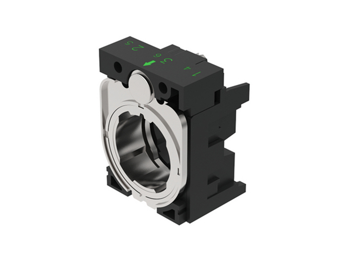 EAO Serie 45 - Fixing Block - Holder for 3 Elements - 45-2300.1000.000