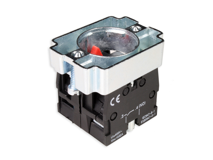 SWITCHTRONIX Serie BZ - 1NO + 1NC - Ø28 mm - Panel-Mount Push Button Block