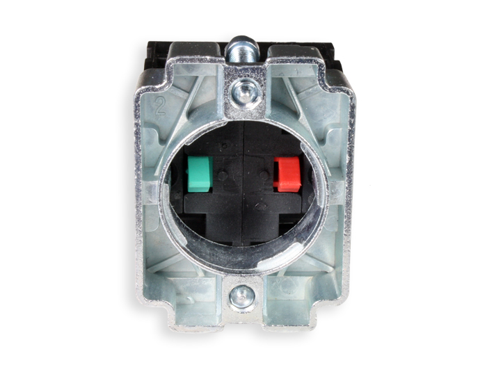 SWITCHTRONIX Serie BZ - 1NO + 1NC - Ø28 mm - Panel-Mount Push Button Block