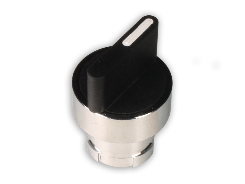 SWITCHTRONIX Serie BZ - Sélecteur Actionneur 3 Positions Fixes ou Maintenues - Ø22.5 mm