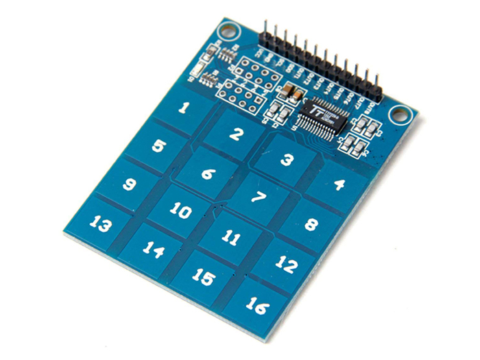 Clavier 16 Touches Tactile Capacitif