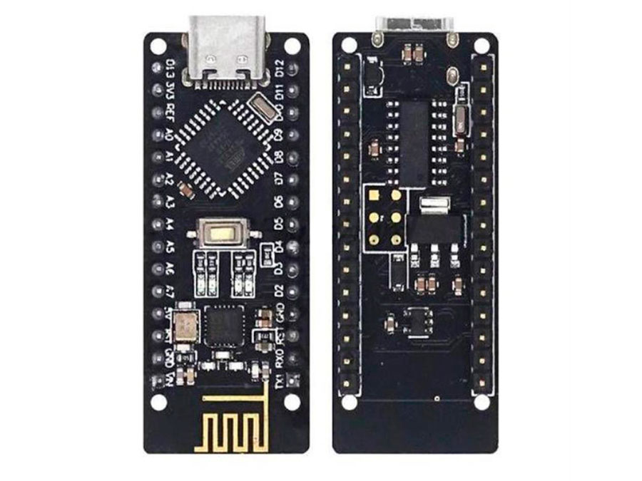 Module RF Arduino Nano V3.0 ATMEGA328P TYPE-C GRANDE PUCE - NRF24l01 + 2.4G
