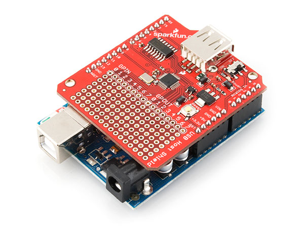 Arduino USB HOST SHIELD SPARKFUN - DEV-09947