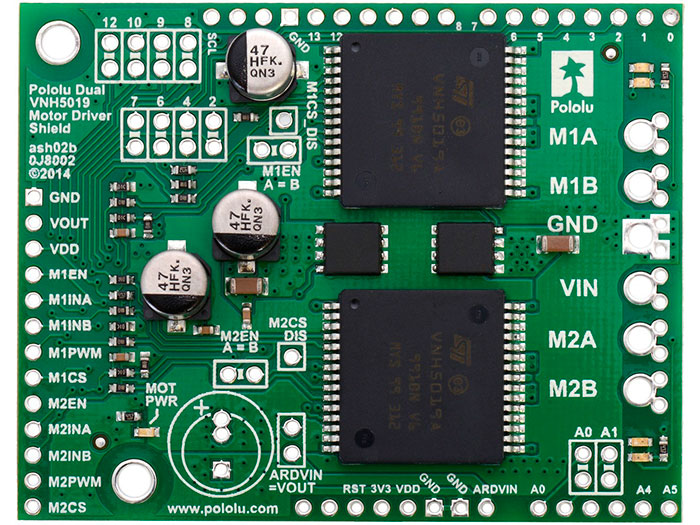 Pololu - Arduino Motor SHIELD Rev.3 Board - 2507