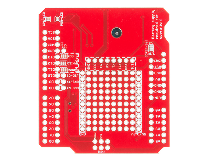 Arduino GPS Logger SHIELD SPARKFUN - GPS-10710