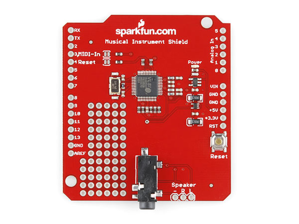 Sparkfun Music Instrument Shield - Arduino Shield - DEV-10587