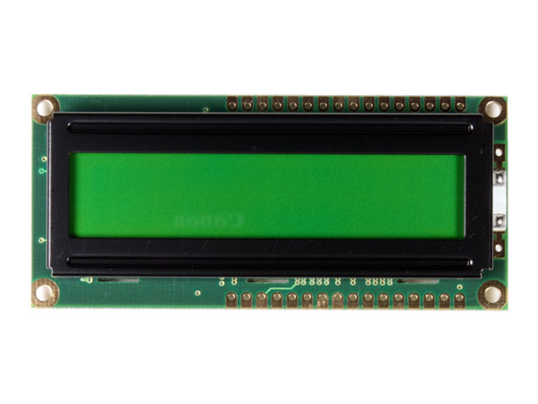 Powertip PC1602LRU-GWA-BP2Q - LCD Alfanumérico 16 x 2 com RetroIluminação