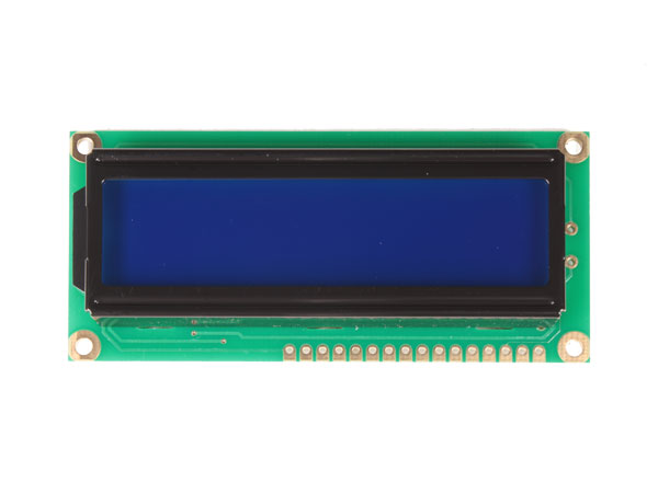 LCD Alphanumérique 16 x 2 Blanc sur Bleu - RC1602B-B/W-JSX