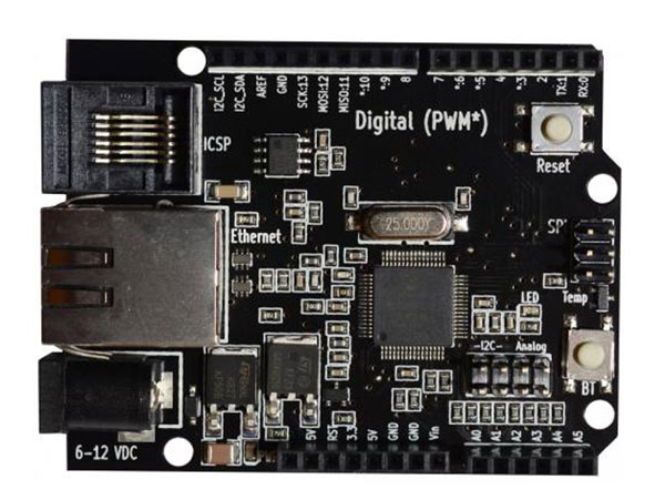 Nabto 1.2 - Board with PIC18F67J60 and Ethernet Connection - 9 V - 41 Mhz