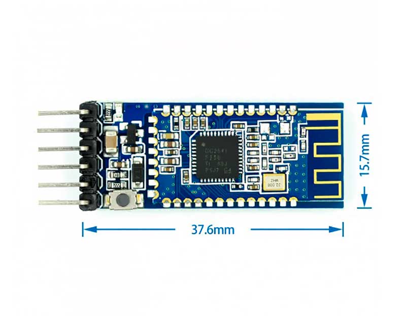 thumbnail interactive-video image 1 of Robojax AT-09 Bluetooth 4.0 BLE Module (CC2541 Chip) – With Level Shifter, 3.3V/5V Compatible 1 of 12