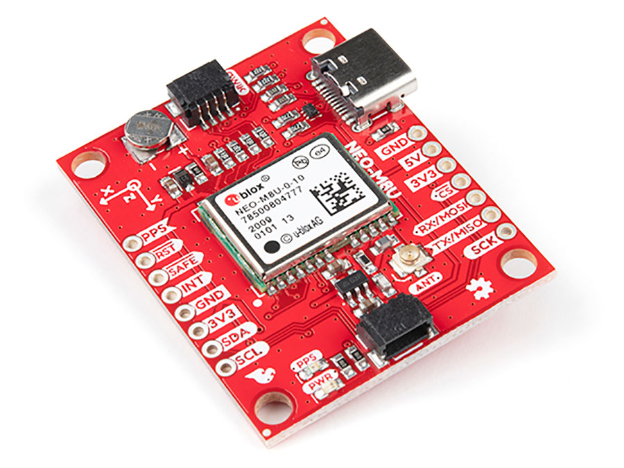 Sparkfun GPS Dead Reckoning Breakout - NEO-M8U (Qwiic) - GNSS Module - GPS Dead Reckoning Breakout - NEO-M8U (Qwiic) - GPS-16329