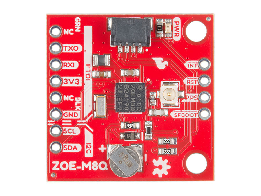 Sparkfun GPS Breakout - ZOE-M8Q (Qwiic) - GNSS module - GPS-15193