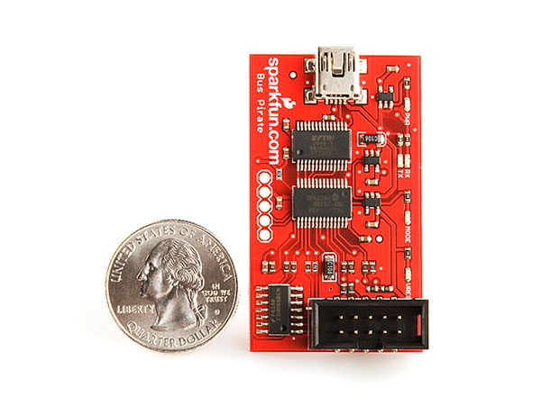 Sparkfun Bus Pirate v3.6a - Connection Module between a PC