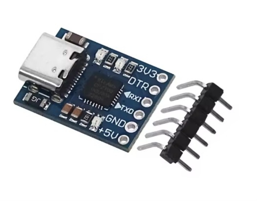 USB-C to TTL UART Converter Module - CP2102