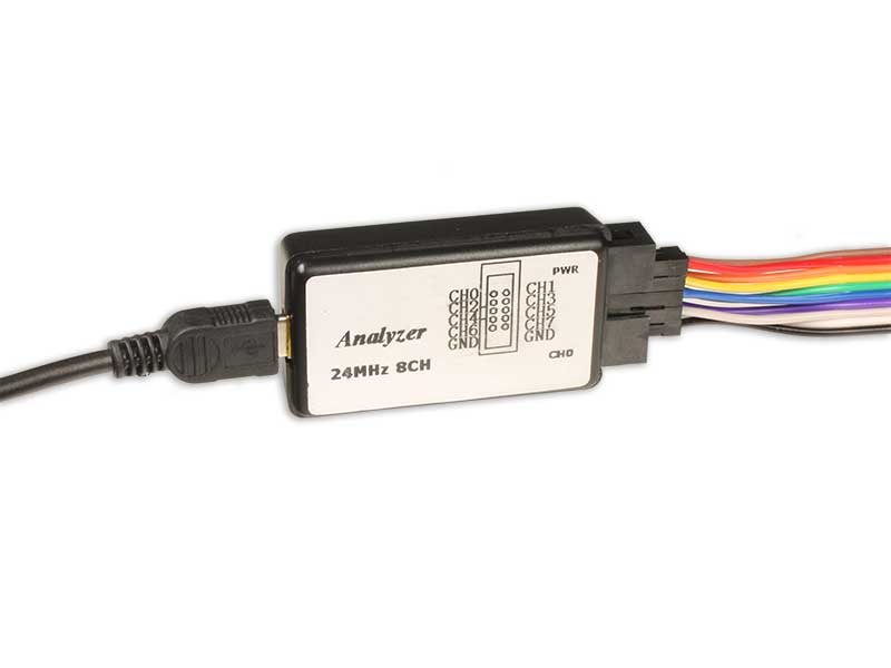 Analyseur Logique 24 Mhz 8 Canaux