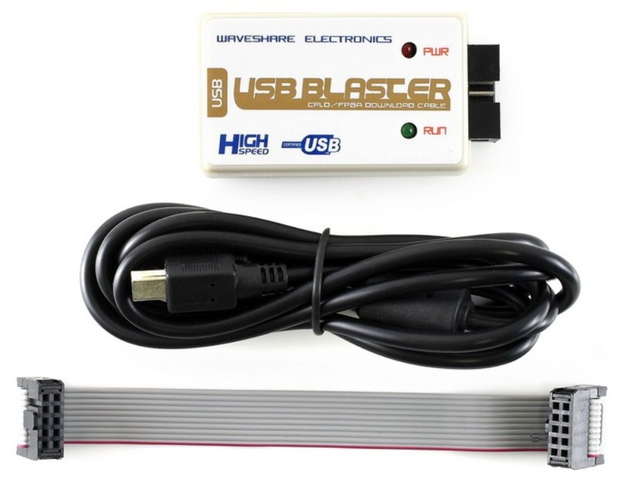 Waveshare USB Blaster V2 - Cables V2 compatibles para el programador Altera USB Blaster FPGA/CPLD - 5989