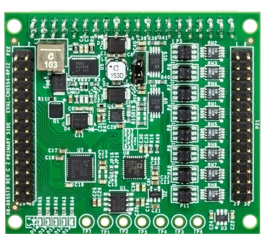 Analog Devices CN0554 - Module d&aposévaluation DAC et ADC pour Raspberry PI - EVAL-CN0554-RPIZ