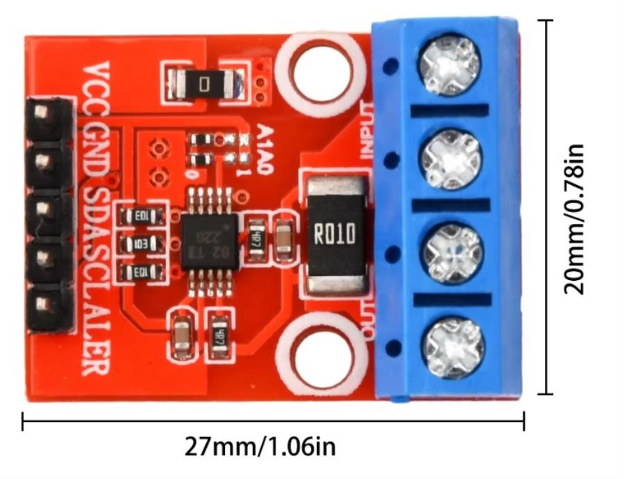 Bidirectional current and power monitoring sensor module with I2C or SMBUS - CJMCU-226