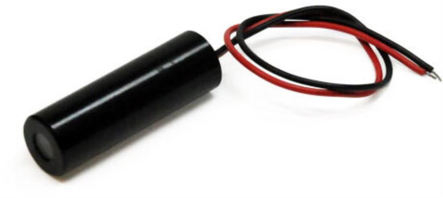 LH 650-16-3(12x38)-PL -  Módulo láser 16 mW 650 nm - Ø12 x 38 mm -  Línea roja