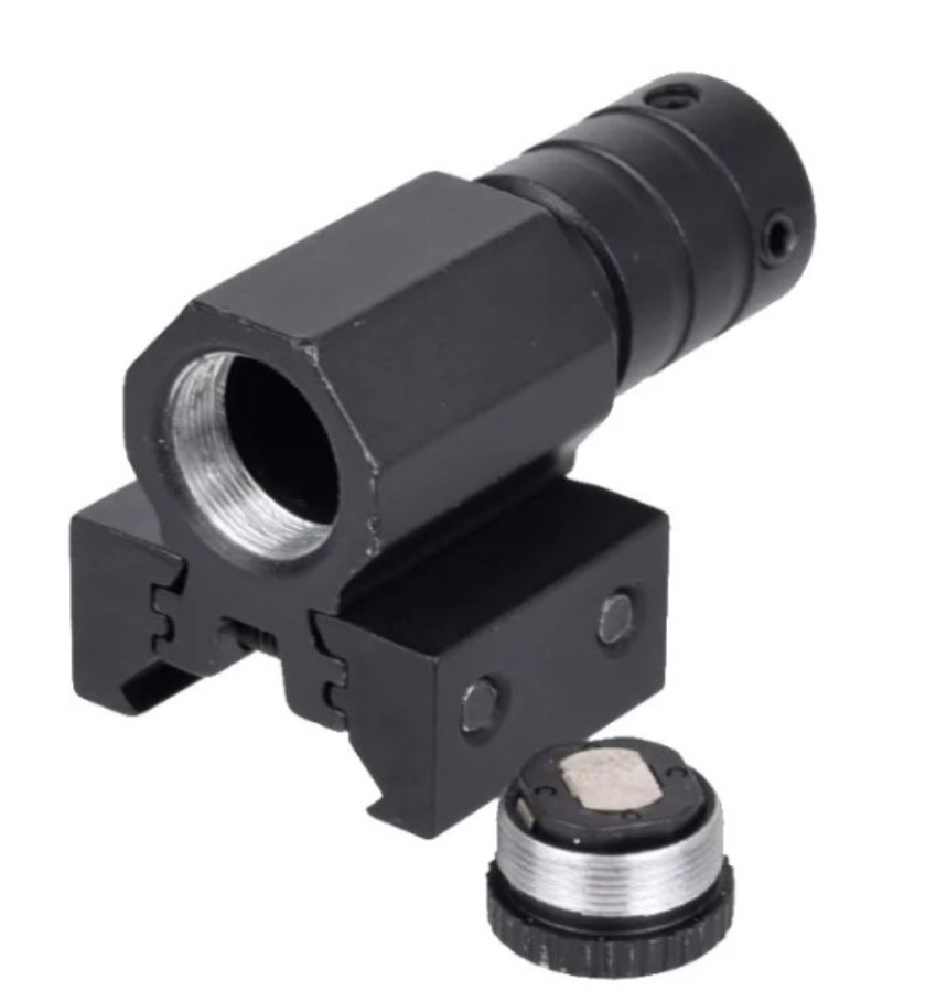 Viseur laser pour montage sur jouets de chasse avec interrupteur - Vert - <1 mW