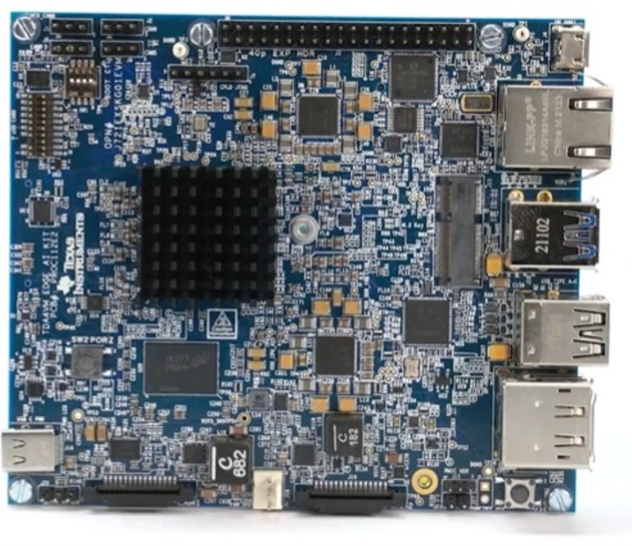 Texas Instruments J721EXSKG01EVM - Módulo desarrollo TDA4VM para sistemas de visión Edge AI