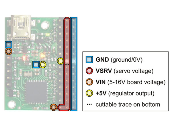 Pololu micro MAESTRO - 12 Channel USB Servo Controller - Assembled version - 1352