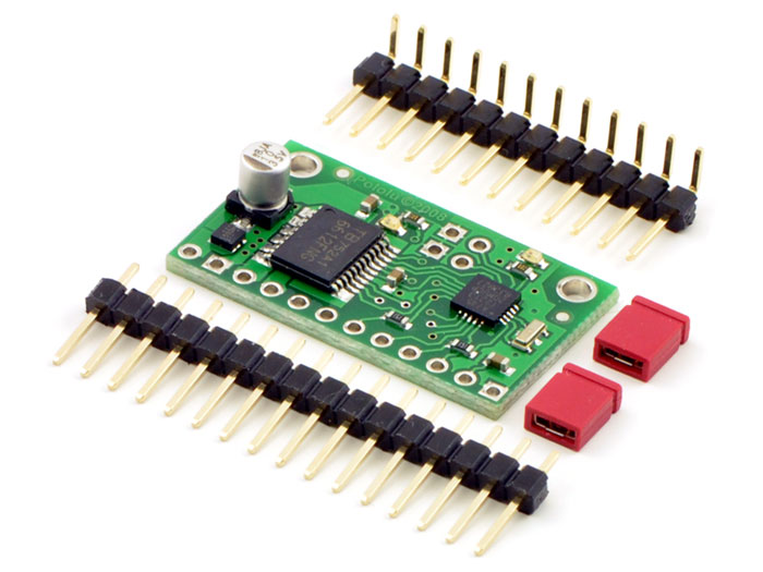 Pololu QIK 2S9V1 - Contrôleur 2 Moteurs Continu Série - 1 A
