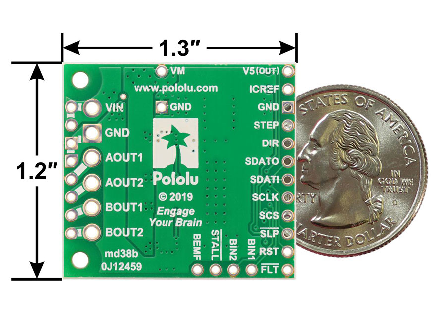 Pololu High-Power Stepper Motor Driver 36v4 - Driver de moteur pas à pas haute puissance Pololu 36v4 - 3730