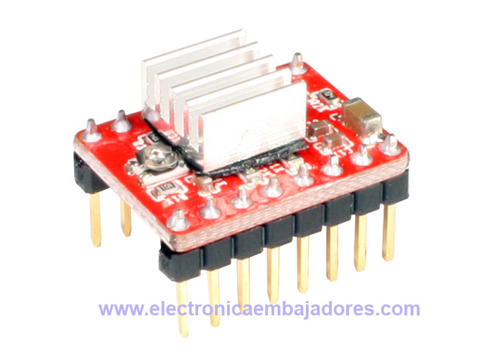 Stepper Motor Driver with A4988 - 2.0 A