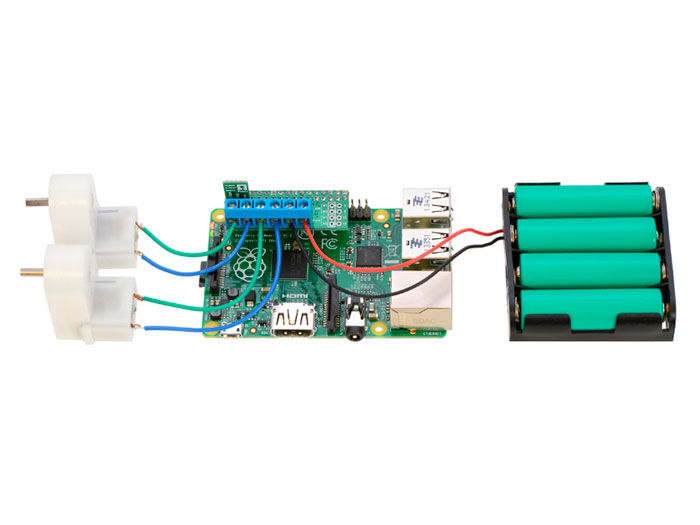 Pololu DUAL DRV8835 - Contrôleur 2 Moteurs à Continu pour Raspberry Pi - 2753