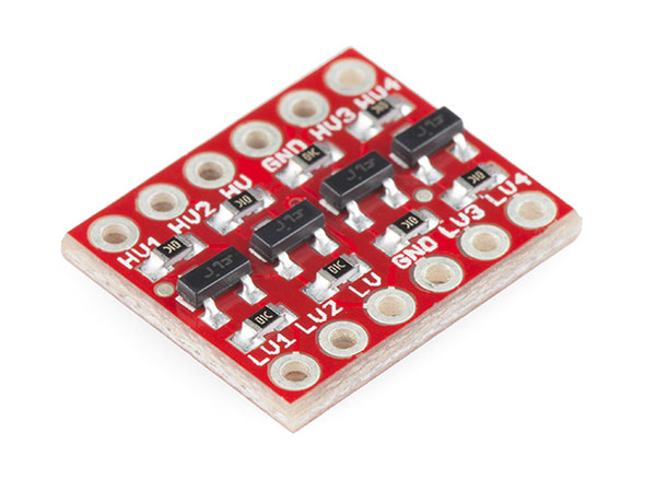 Convertisseur Niveaux Logiques de 3,3 à 5 V - 4 Canaux