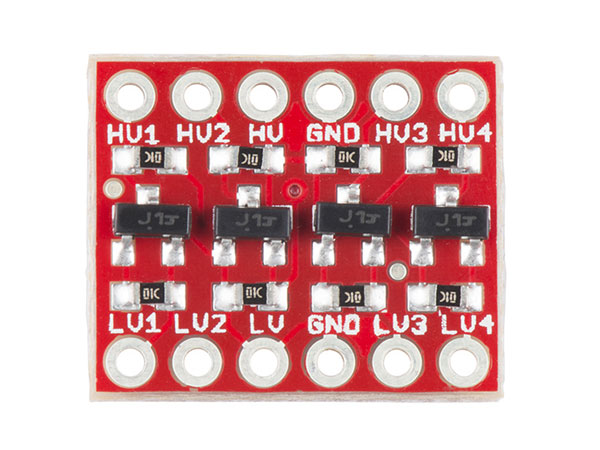 Convertisseur Niveaux Logiques de 3,3 à 5 V - 4 Canaux