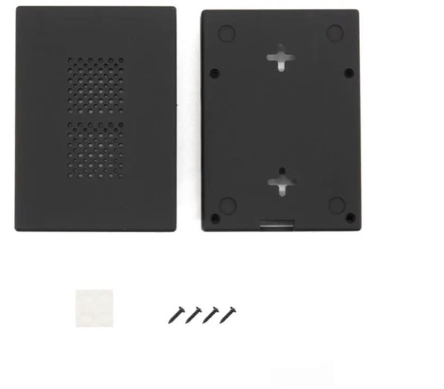 Boîtier Raspberry Pi 4B ABS avec Support de Ventilateur (non inclus)