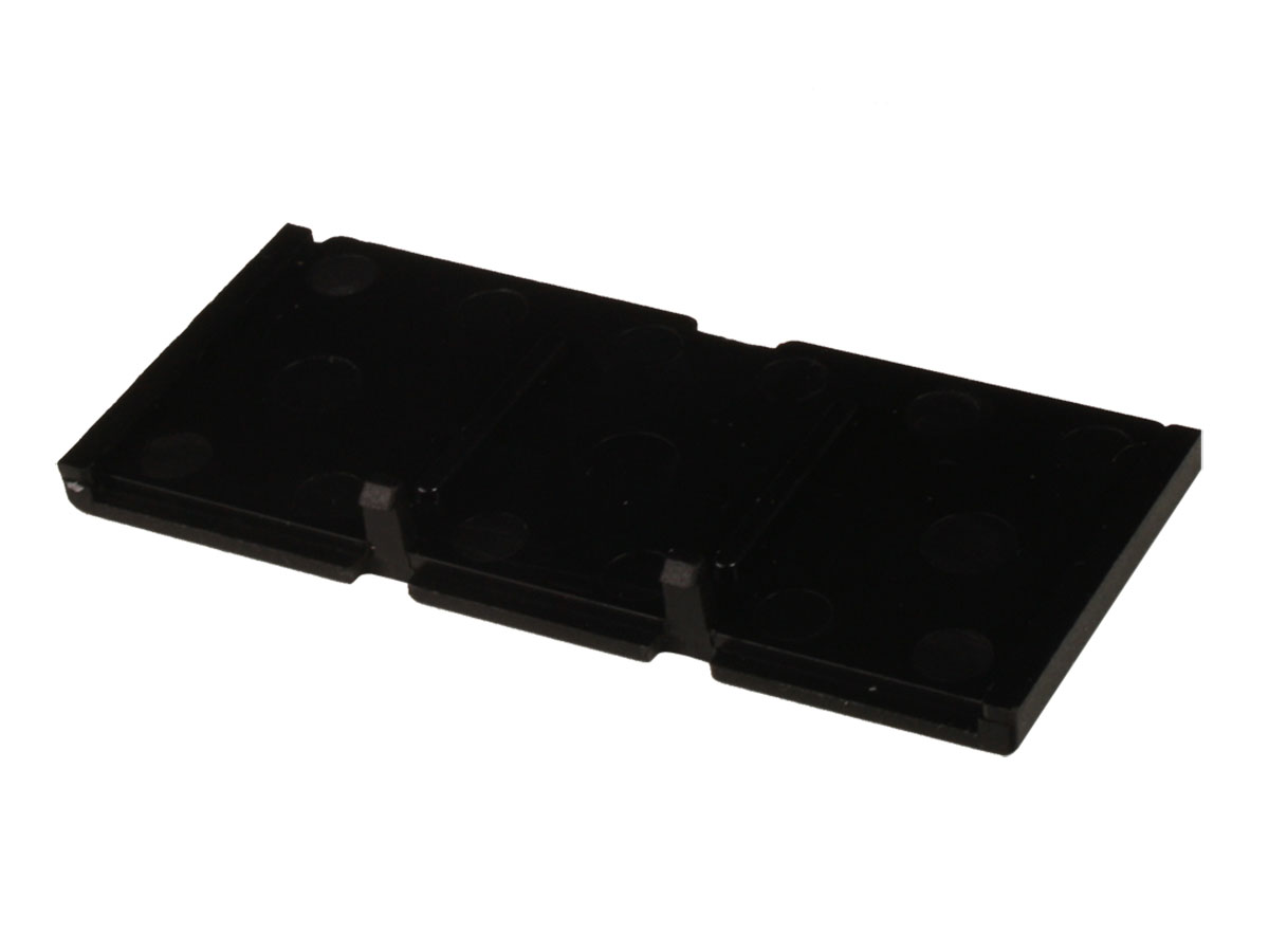 Teko - Couvrir les connecteurs Ethernet et USB dans les box Raspberry PI BLACK TEKO - RPI4-FP.9