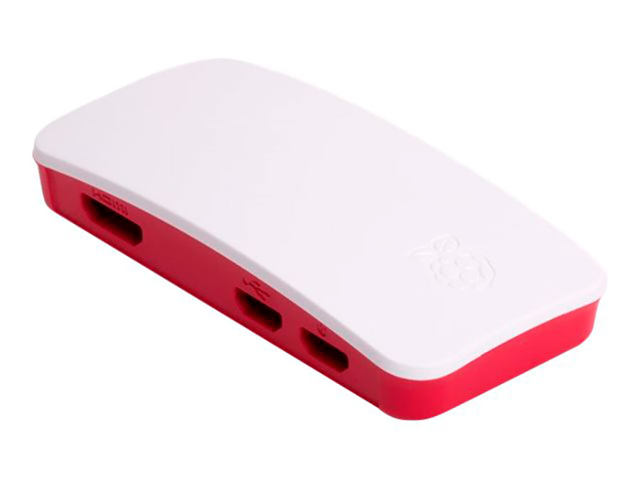 Caja Original para Raspberry PI Zero - Rojo/Blanco