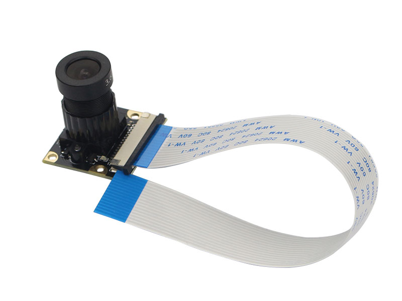 Câmara HD 5 Mpx para Raspberry Pi - Suporta Visão Noturna - com Lente de Foco