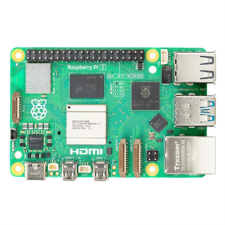 Raspberry Pi RPI5-8GB-SINGLE - Tarjeta Ordenador - SC1112