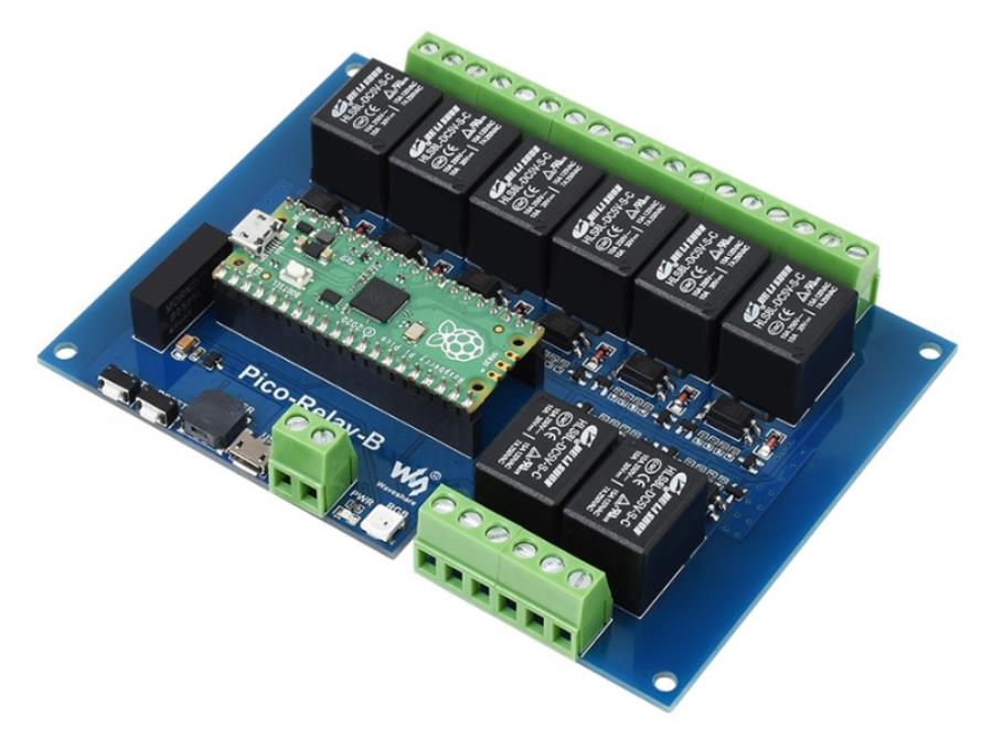 Waveshare Pico-Relay-B - Module Raspberry PICO Relay B - 20218