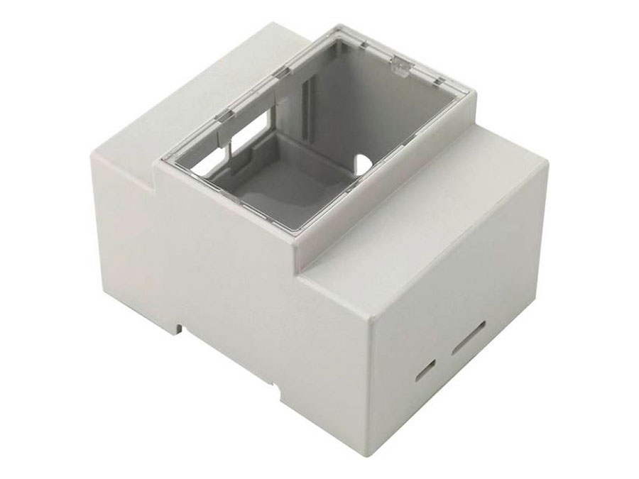 jOY-it - Caja de Plástico Carril Din para Raspberry Pi 4 - RB-CaseP4+07