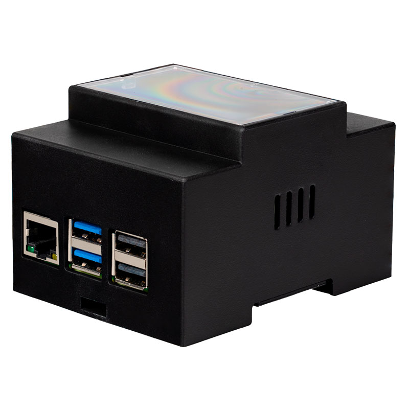 jOY-it - Caja para Raspberry PI 5 de montaje en carril din  - RB-CaseP5-07B