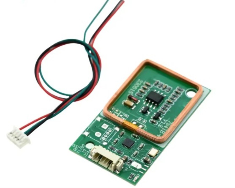 Módulo RFID 125 KHz con antena de 3 Pines - UART 5 V - EM4100