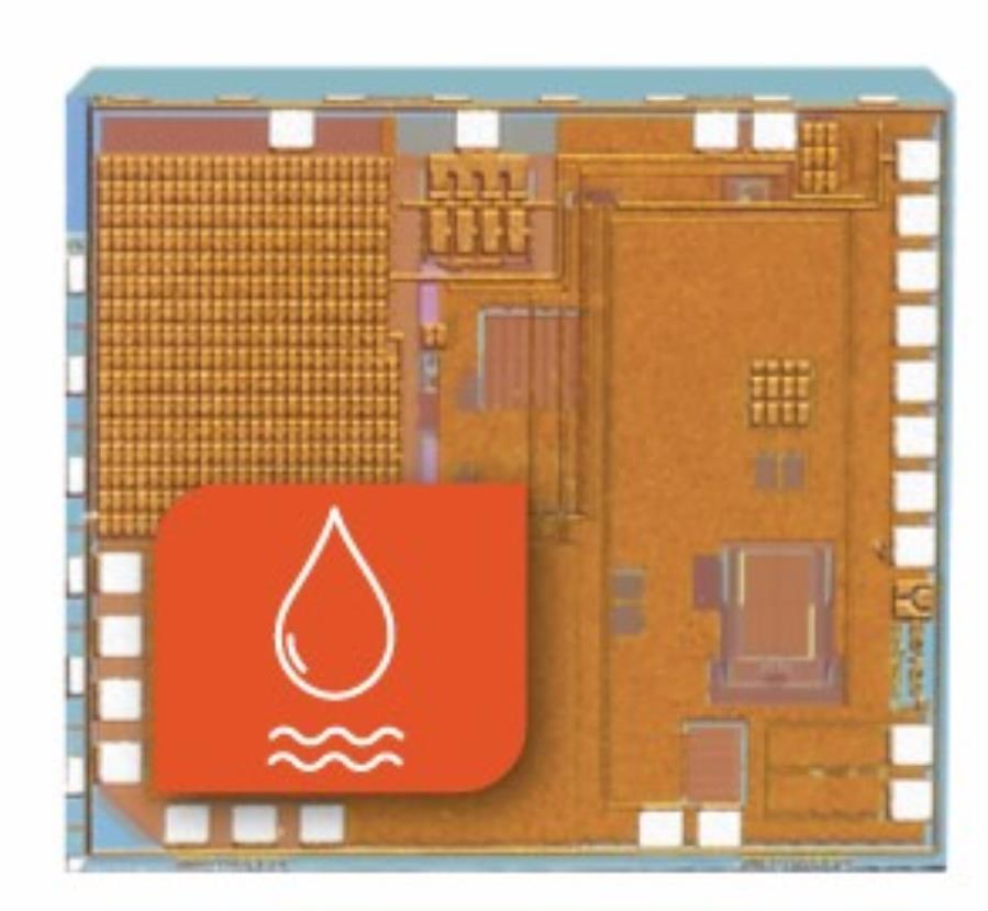 ASYGN AS3213RH QFN (10) - RFID UHF avec capteur de température et d&aposhumidité - QFN - 10 Unités