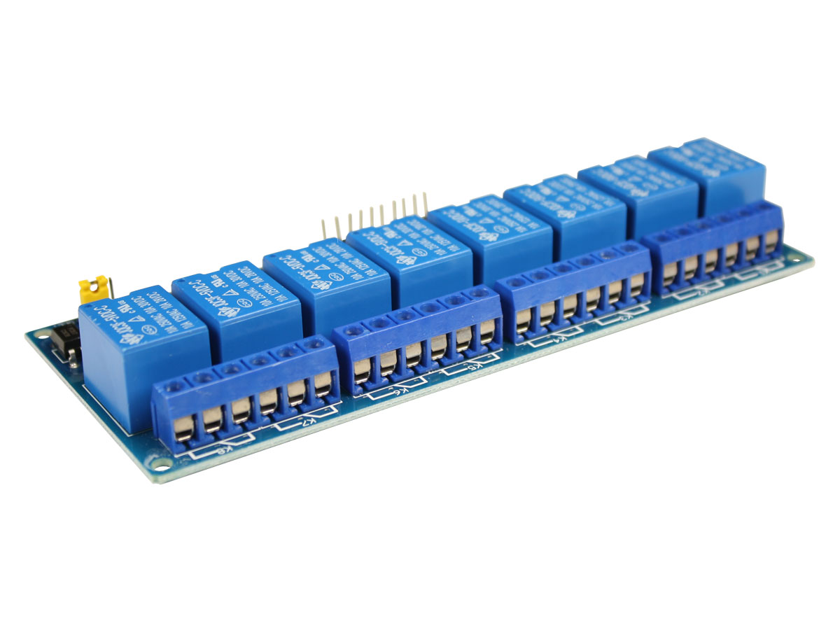 5 V - 10 A - 8 Channel Opto Isolated Relay Card