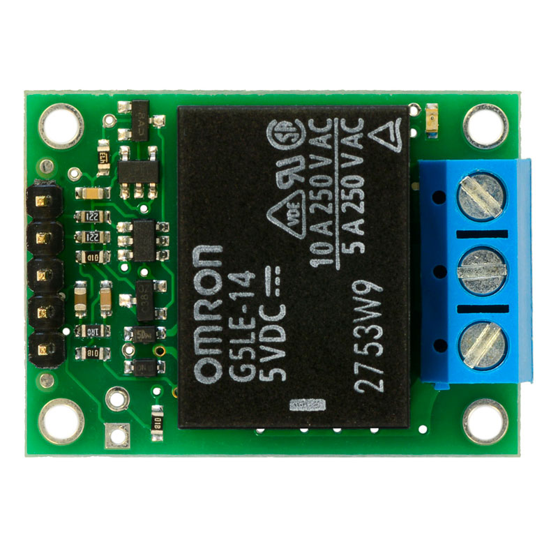 Pololu Pololu RC Switch with Relay (Assembled) - Module 1 Relay - 2804