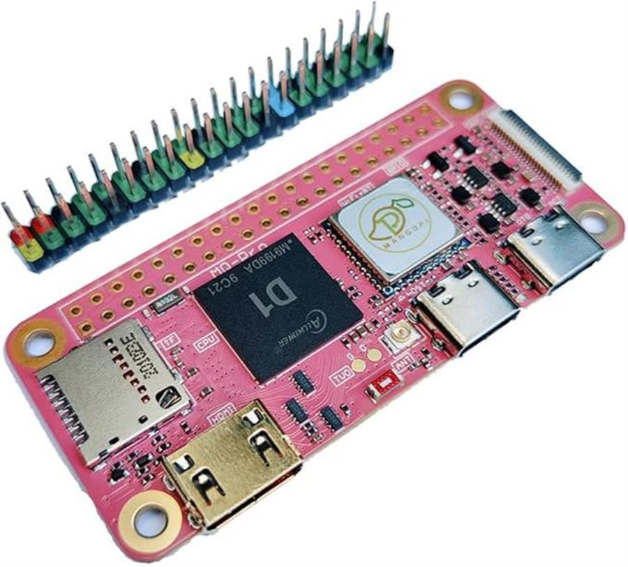MangoPi MQ Pro 1 Gb + Accesorios - Module de développement RISC-V Linux basé sur Allwinner D1 1.0 GHz - 1 Go + Accessoires