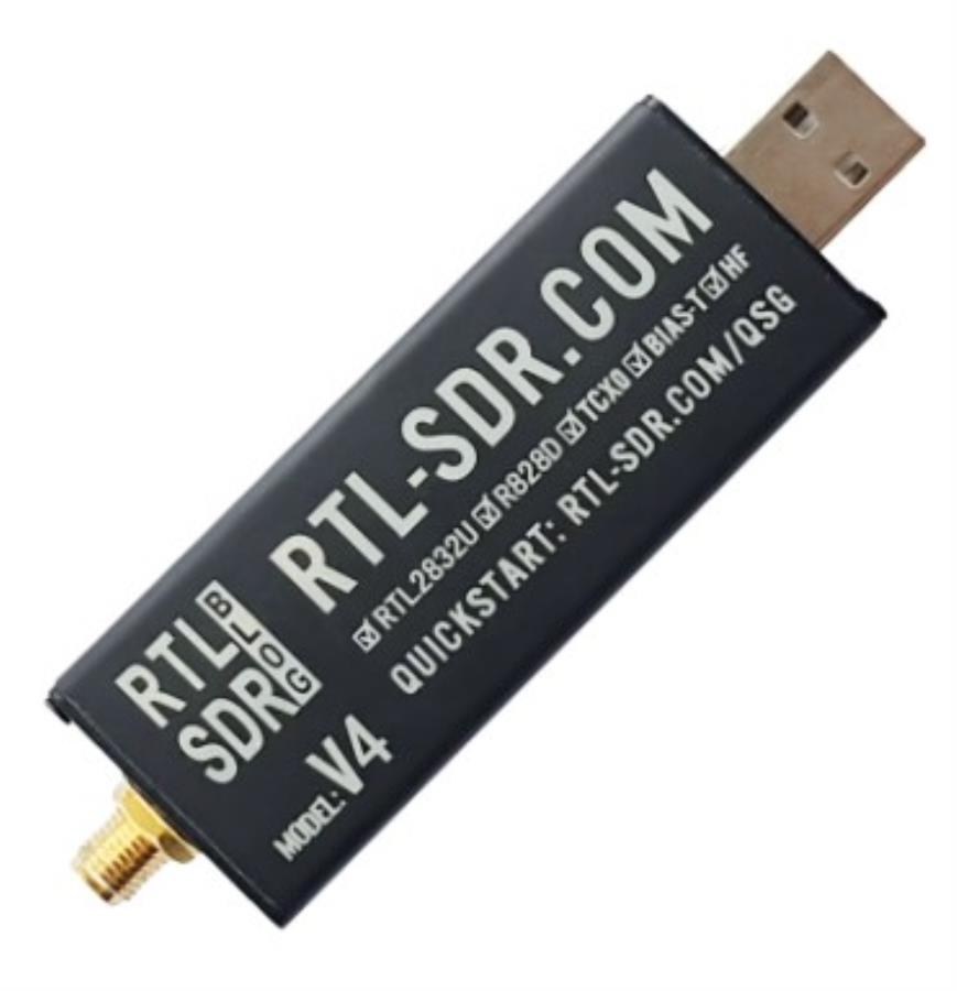 RTL-SDR V4 Radio with RTL2832U, R828D and 1PPM TCXO