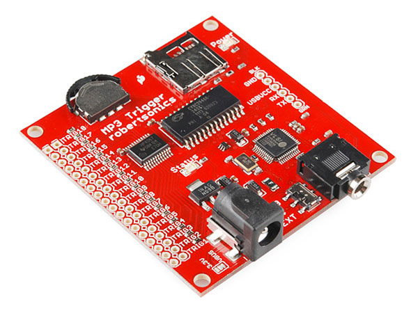 Sparkfun MP3 Trigger - MP3 Audio Module - WIG-13720