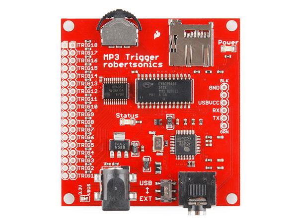 Sparkfun MP3 Trigger - MP3 Audio Module - WIG-13720