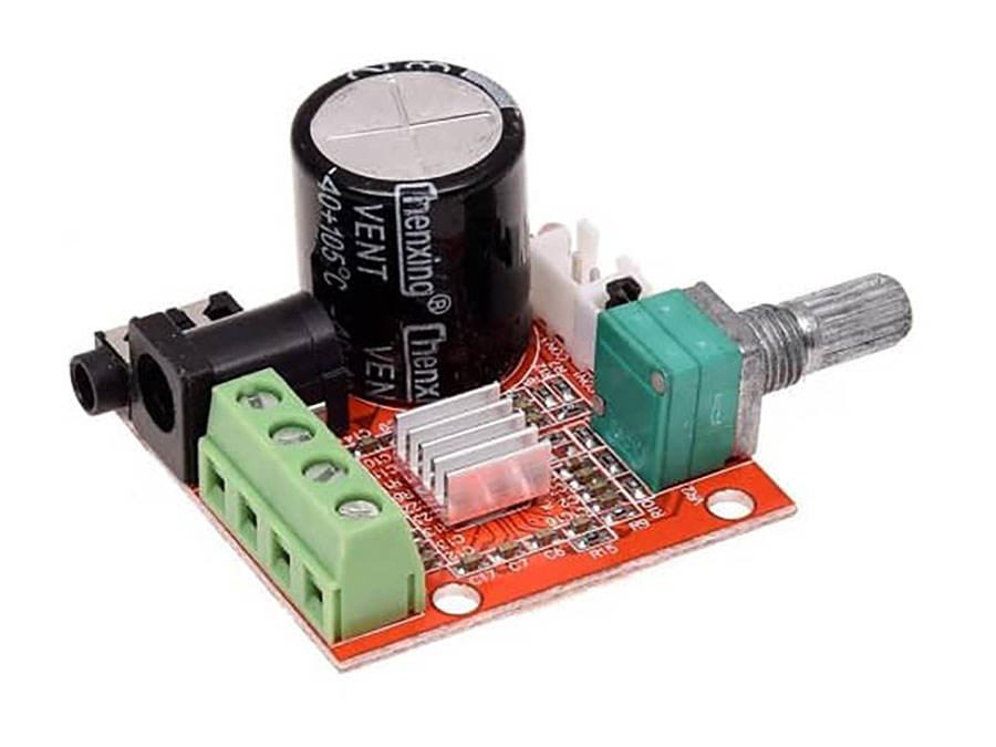 Módulo Amplificador Audio PAM8610 - 2 x 10W